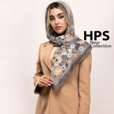 روسری نخی گل دار قواره 100 خاص و مجلسی