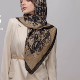 روسری حریر نخ قواره 100