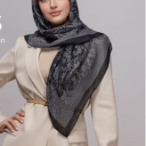 روسری حریر نخ قواره 100