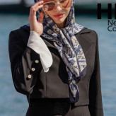 روسری نخی گارزا قواره 100 طرح سنتی