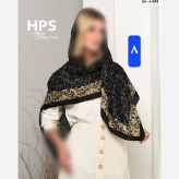 روسری گل ریز نخی قواره 100 شیک و خاص