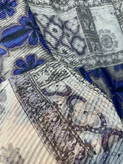 شال پلیسه برشکا تابستانه سوپر نخ وارداتی طرح خاص و سنتی