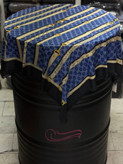 روسری ابریشم سوزنی طرح گوچی زنجیری قواره ۹۰